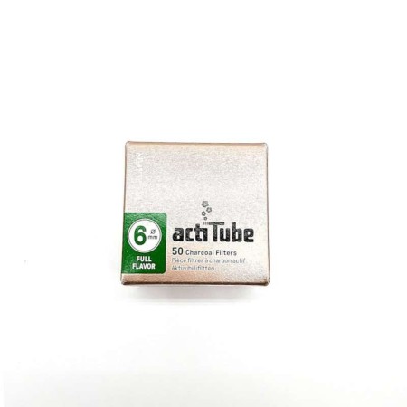 Filtre ActiTube 6mm Slim Filter - Charbon actif 50pcs - e-shop