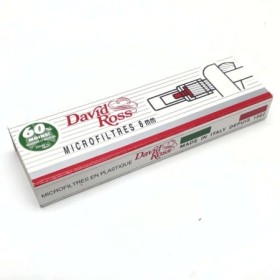 DR Microfilters 8mm David Ross pour cigarette - Naturall Green e-shop