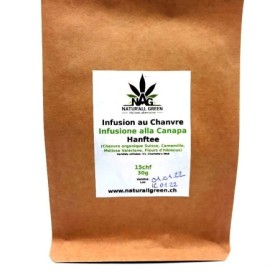 Infusion artisanale aux fleurs et cannabis CBD