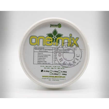 Jungle one-mix engrais sec de croissance et floraison - e-shop Suisse