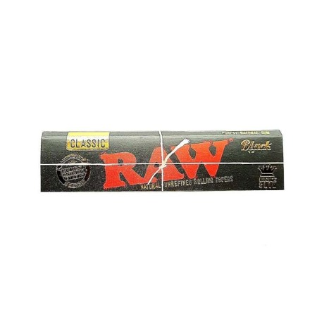 Raw Classic Black Slim - Feuille à rouler ultrafine