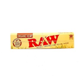 Raw Organic Hemp Slim - Feuille à rouler en chanvre - e-shop