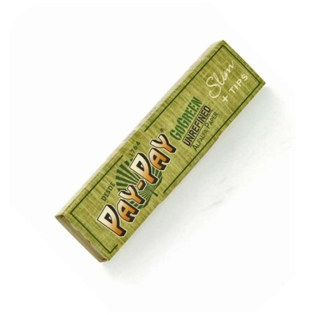 Feuilles Pay-Pay GoGreen Kingsize Slim avec filtres