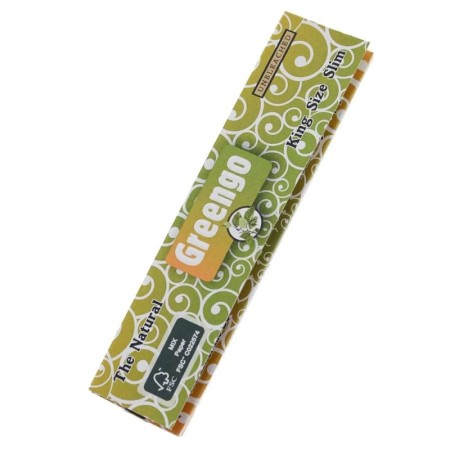 Feuilles Greengo King Size Slim non blanchies